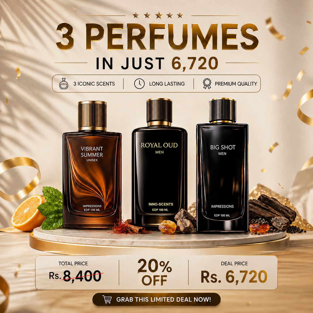 TRIPLE ESSENCE BUNBLE