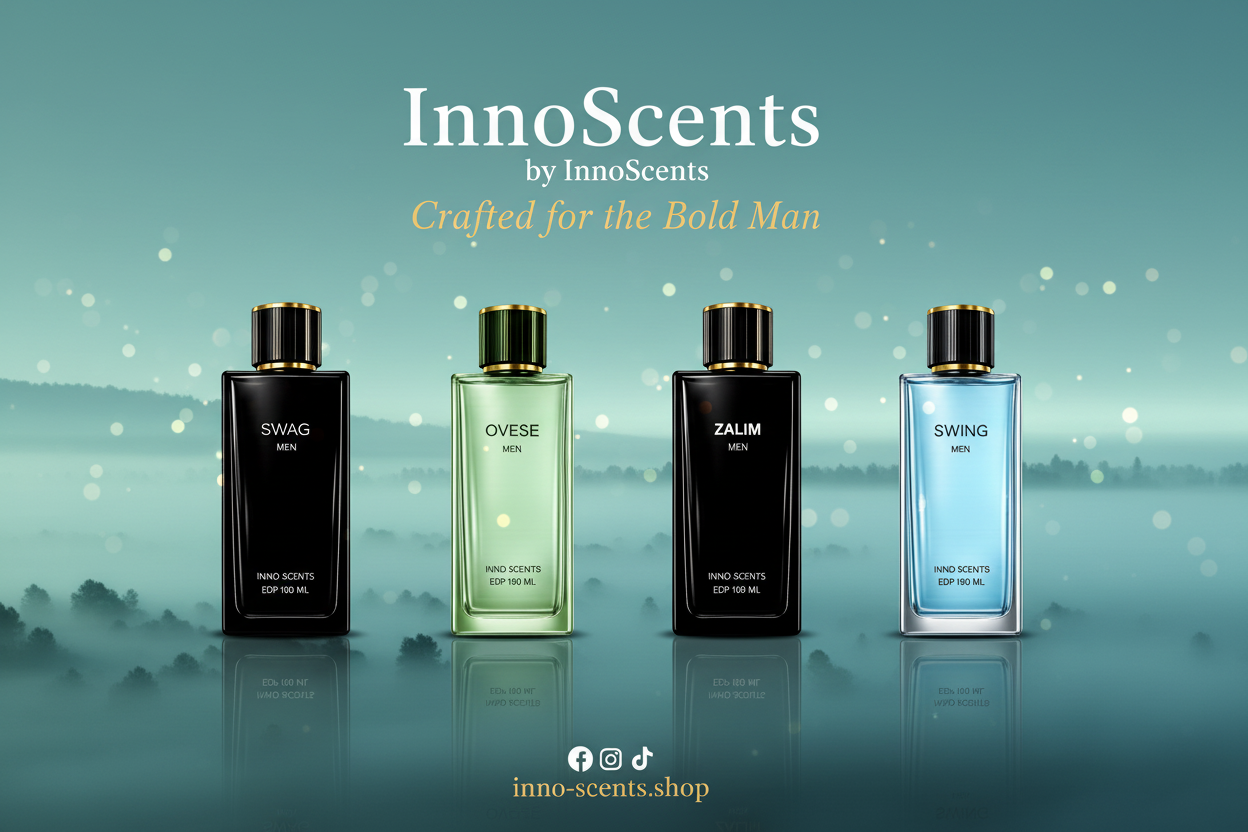InnoScents Men's Banner - Fresh Background